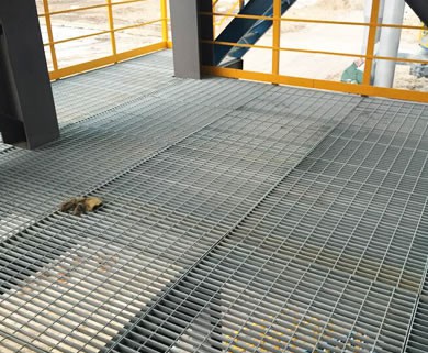 深圳平臺(tái)鋼格柵使用案例